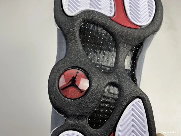 13 Gym 414571-600 Flint Jordan Grey Retro Air Red 0530